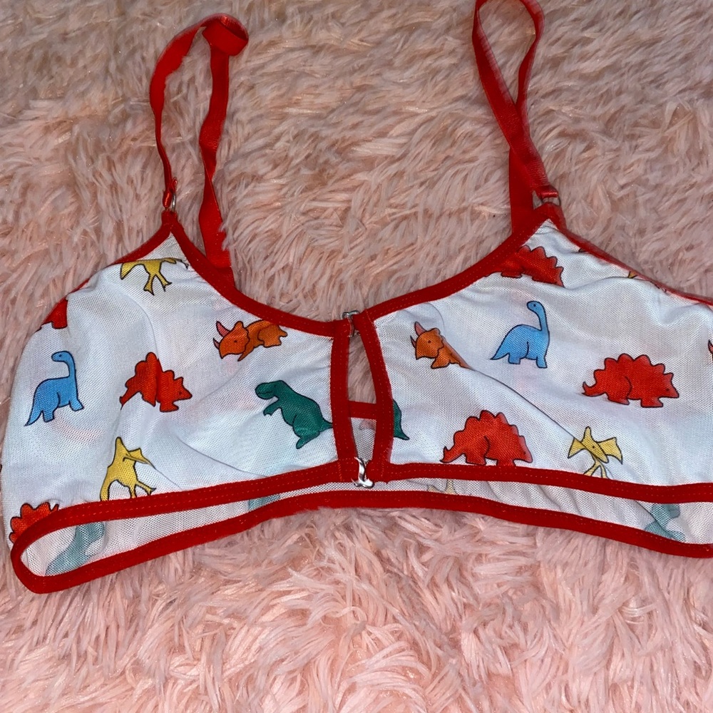 dinosaur bralette